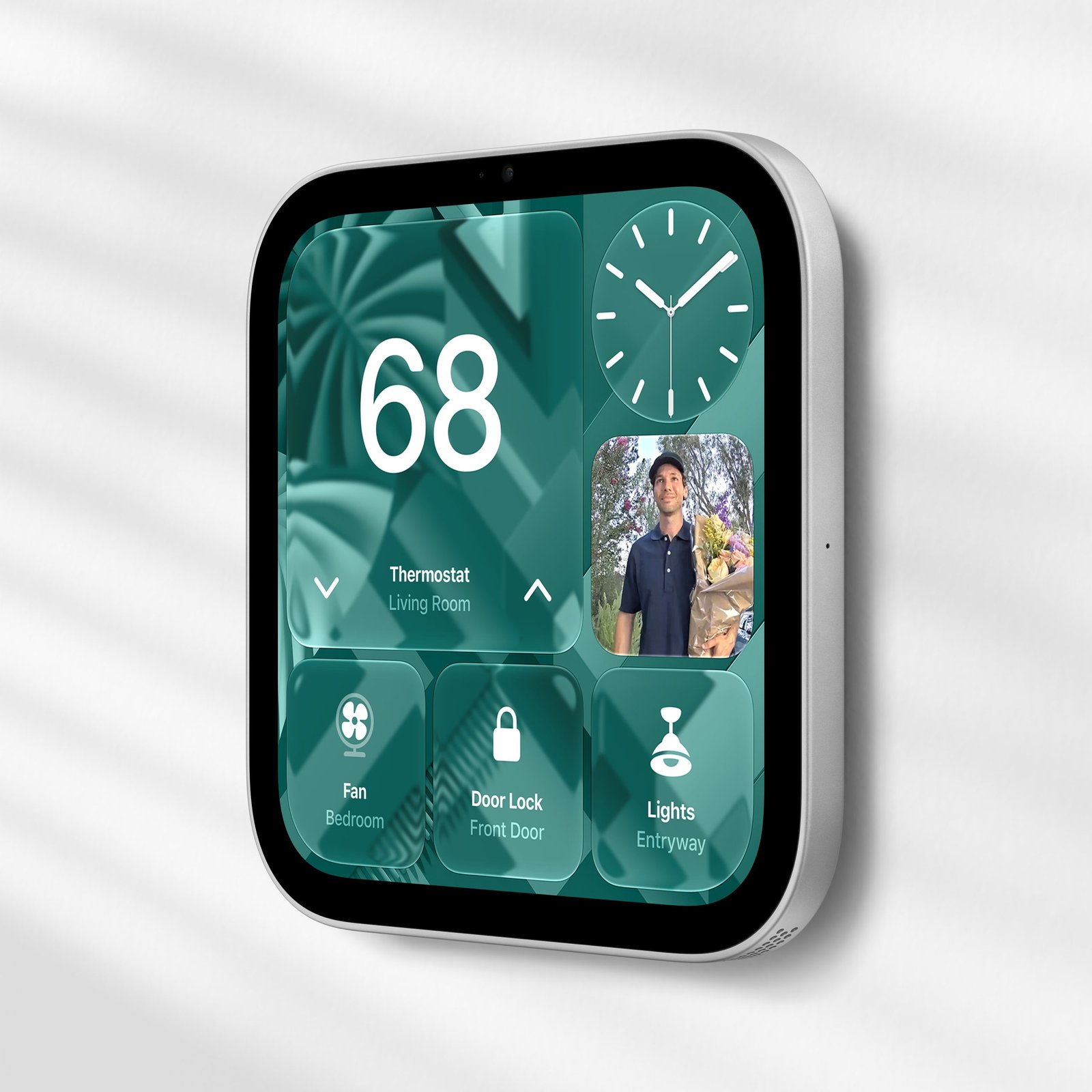 The wall-mounted HomeView
